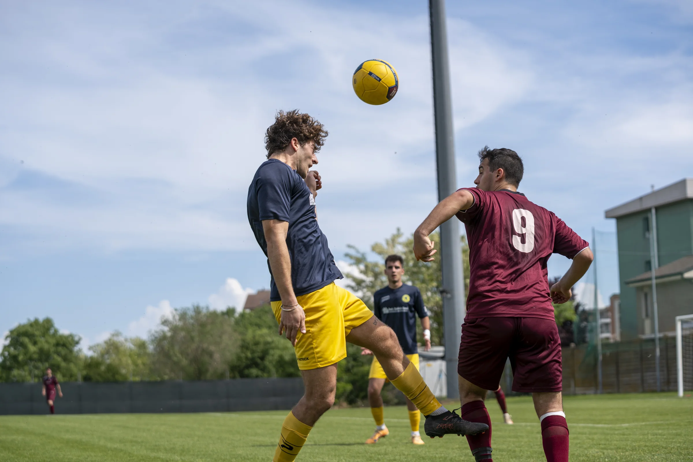 Goal — esultanza sotto la curva